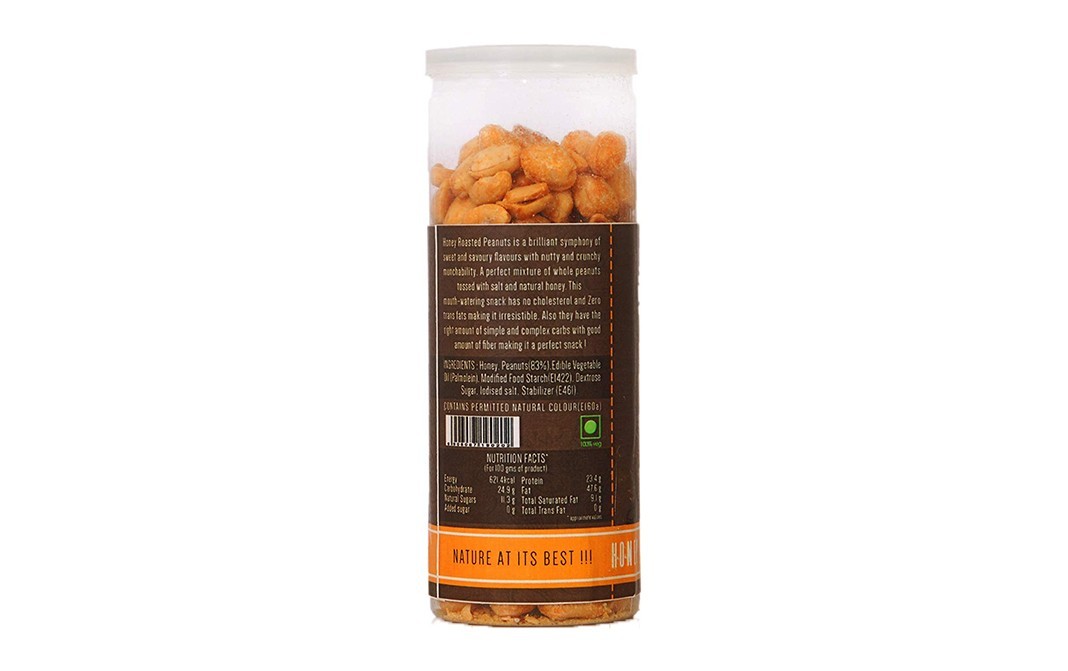 The Honey Shop Honey Roasted Peanuts    Plastic Jar  150 grams